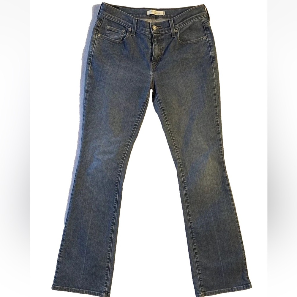 Levi’s 515 Bootcut Jeans Womens Size 6 L Blue Medium Wash Denim Casual WPL423